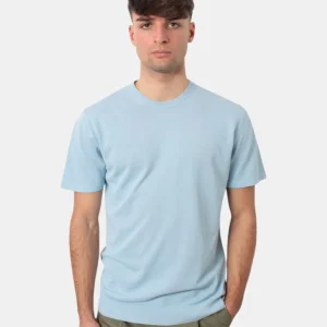 GIROCOLLO MANICA CORTA DANIELE FIESOLI - 0019 CIELO