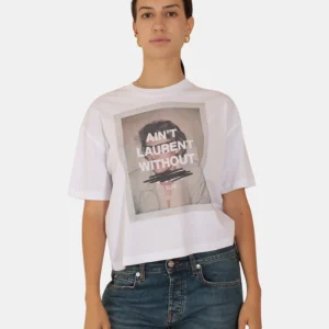 t-shirt donna bianco