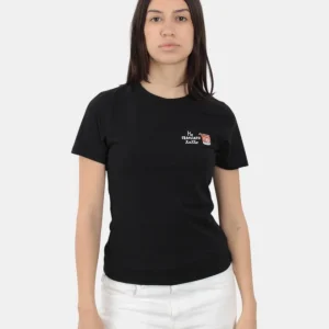 t-shirt girocollo in cotone - ho sbagliato tutto 00 emb