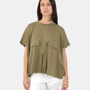 T-SHIRT JEI-O 4003 MILITARE