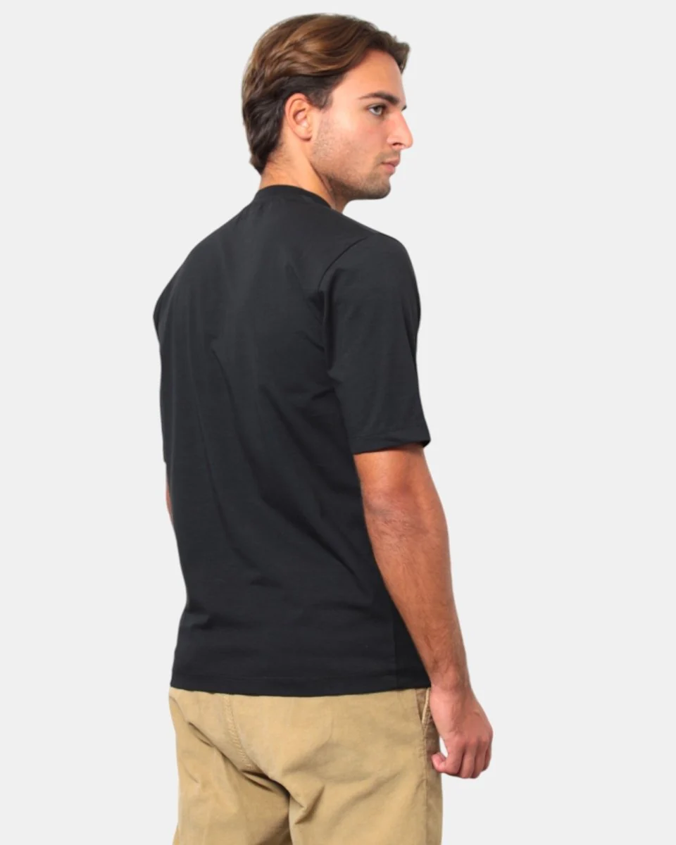 T-SHIRT LUPETTO DANIELE FIESOLI - 09 NERO - immagine 4