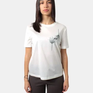 T-SHIRT MAX MARA LEISURE MOD. UTA - 001 BIANCO