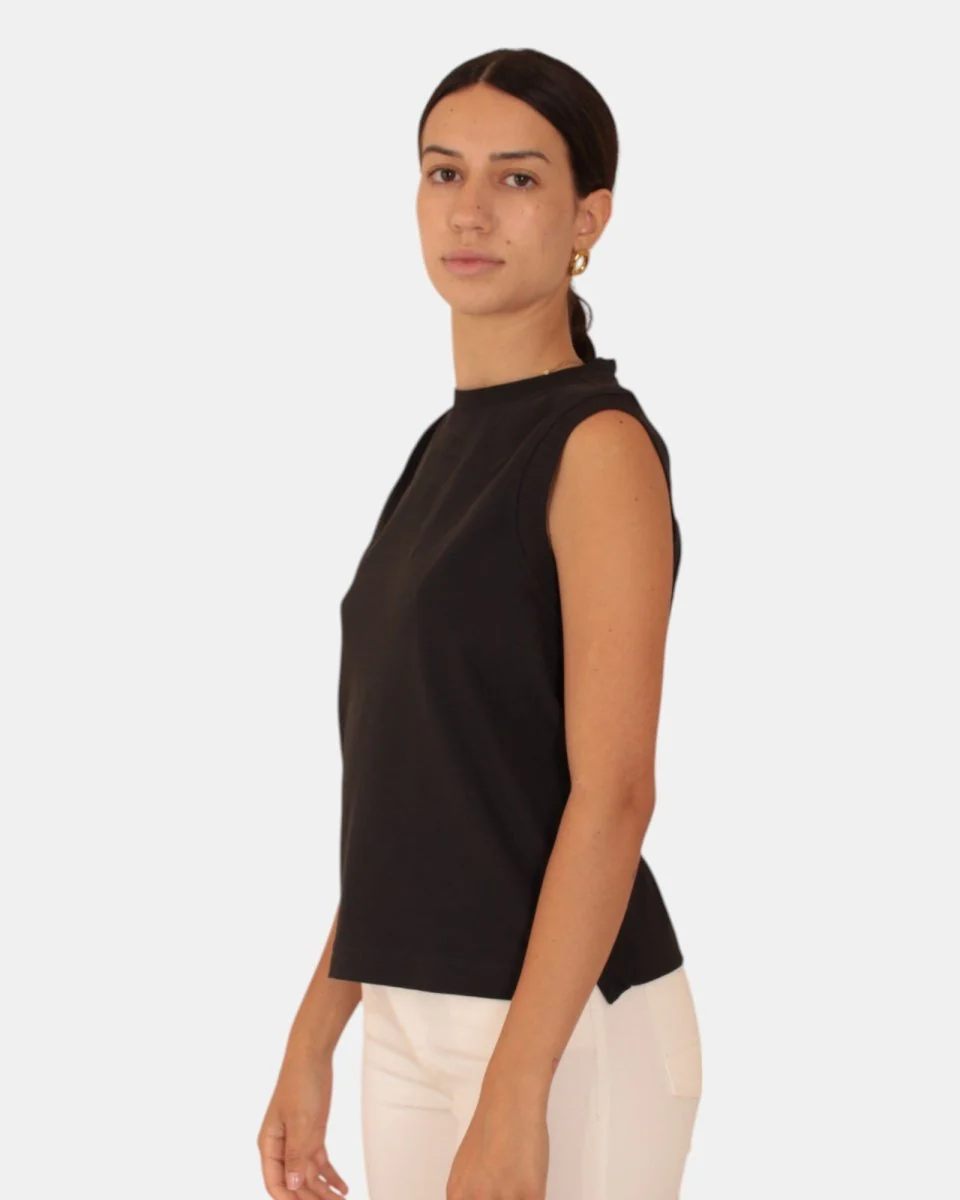 t-shirt mod. mosa pique - usy black pure - immagine 3