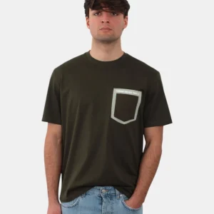 T-SHIRT PMDS MOD. GLOW TASK - 0050 ARMY GREEN