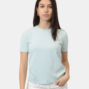 T-shirt roberto collina - b3188 acqua