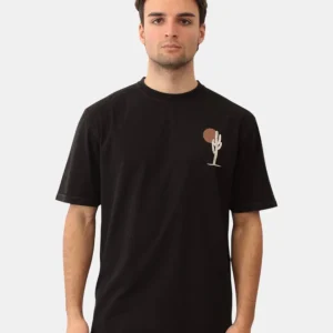 t-shirt tooco mod. cactum - black