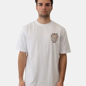 t-shirt tooco mod. skull - optical white