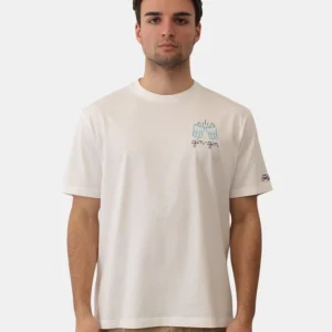 t-shirt uomo ricamata - gin gin 01n