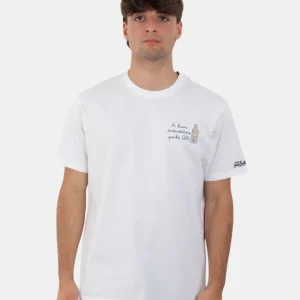 t-shirt uomo ricamata - intenditore gin 01n