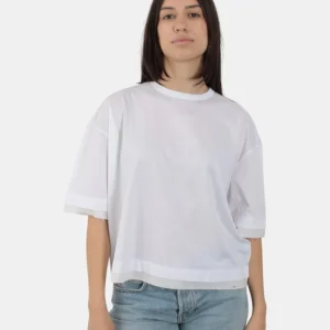 t-shirt woc mod. le mans - bianco