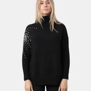 TBYME - Maglie A Dolcevita Nero