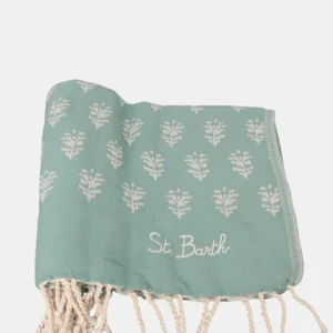 telo mare jacquard con frange - radical buti 53 emb