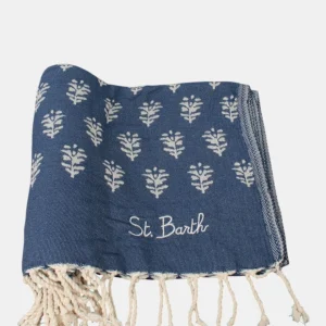 telo mare jacquard con frange - radical buti 61 emb