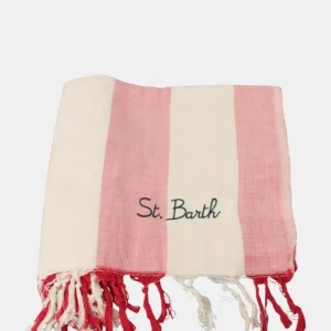 telo mare jacquard con frange - stripes pop v 41 emb