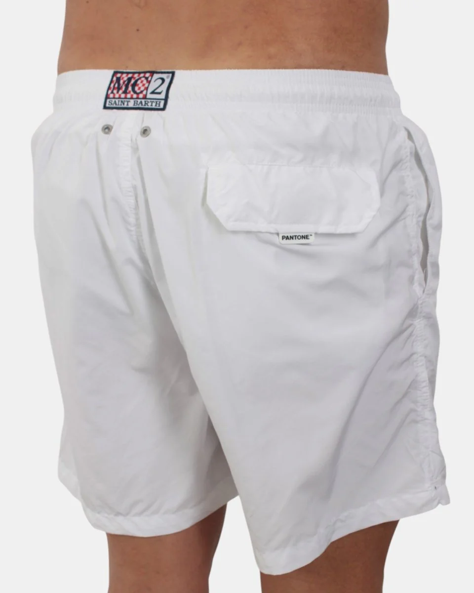ULTRALIGHT SWIM SHORT PANTONE - 01 WHITE PNT - immagine 4