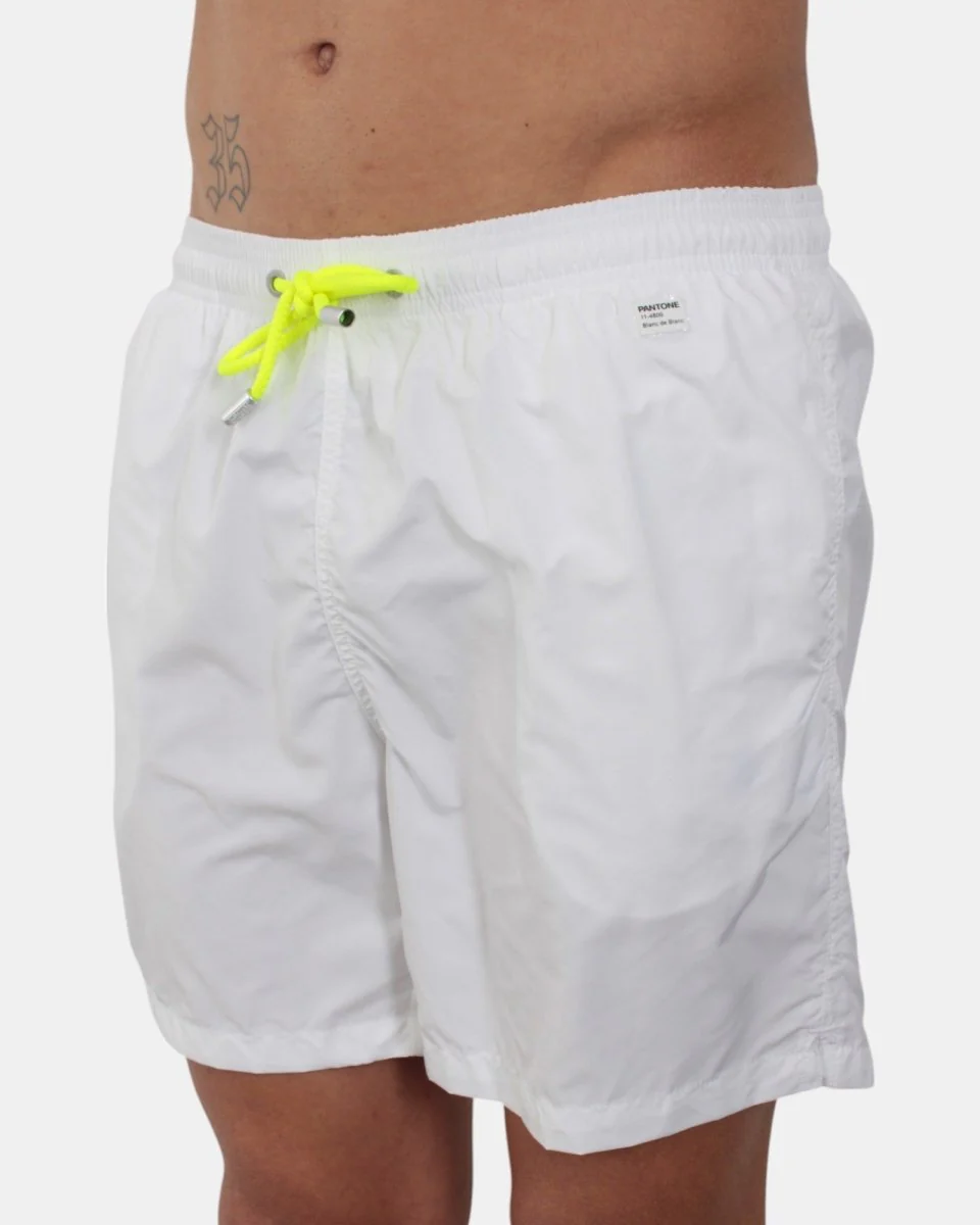 ULTRALIGHT SWIM SHORT PANTONE - 01 WHITE PNT - immagine 3
