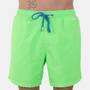 ULTRALIGHT SWIM SHORT PANTONE - 75 FLUO GREEN PNT