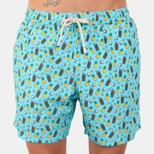 ULTRALIGHT SWIM SHORT - TIKI COCKTAIL 31