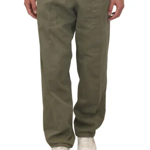 USA COTTON GABARDINE - VERDE MILITARE