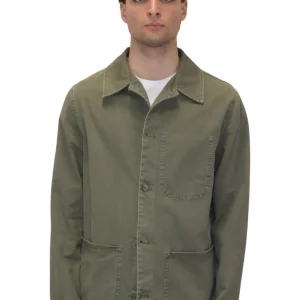 USA COTTON GABARDINE - VERDE MILITARE