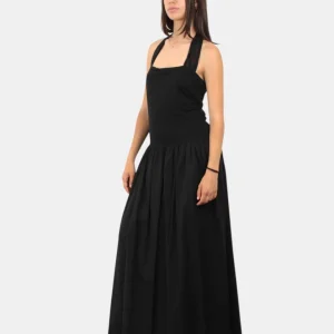 VESTITO JUCCA JERSEY/MUSSOLA - 003 NERO