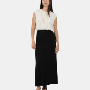 VESTITO JUCCA LONGUETTE - 045003 PANNA/NERO