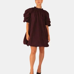 VESTITO LIVIANA CONTI CHEMISIER - J18-0 RIBES NERO