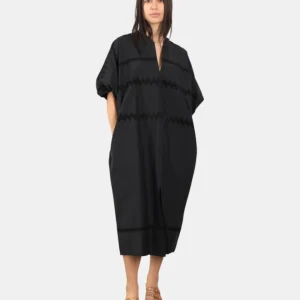 VESTITO LIVIANA CONTI - ZIG-2 RICAMO ZIG ZAG