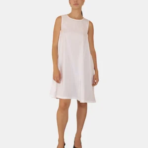 VESTITO MM MAX MARA LEISURE MOD. CAMPALE - 007 BIANCO OTTICO