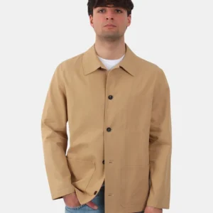 WHITE SAND - Over Shirt Beige